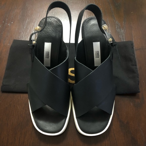 Miista Deliliah Chunky Heeled Sandals - Picture 4 of 12